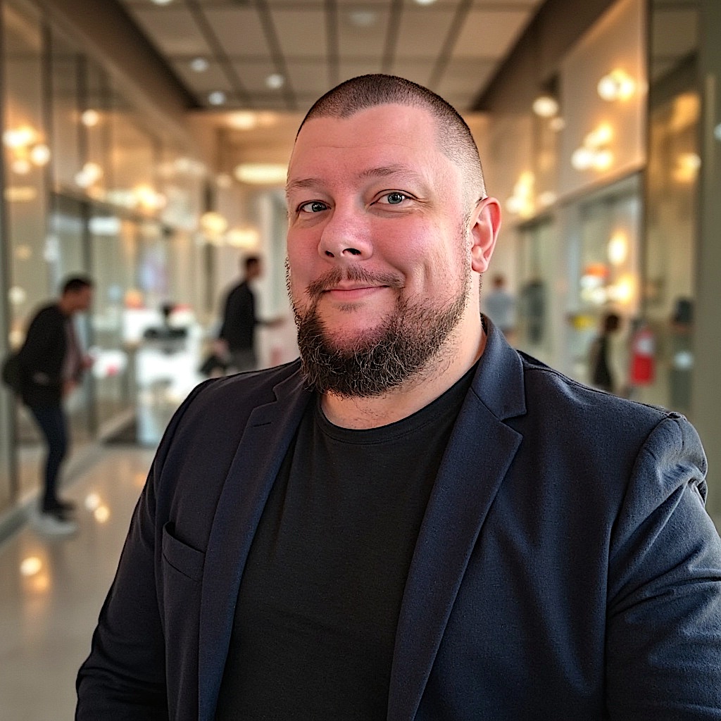 Portrait of Paul Austin-Menear, founder of Six Catalysts and your next Fractional Chief Information Officer.